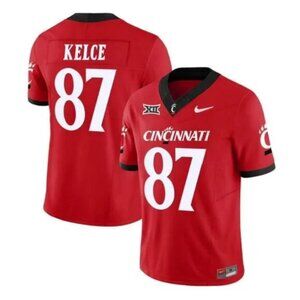Mens Youths Kids Womens Travis Kelce Red Stitched Vapor Jersey